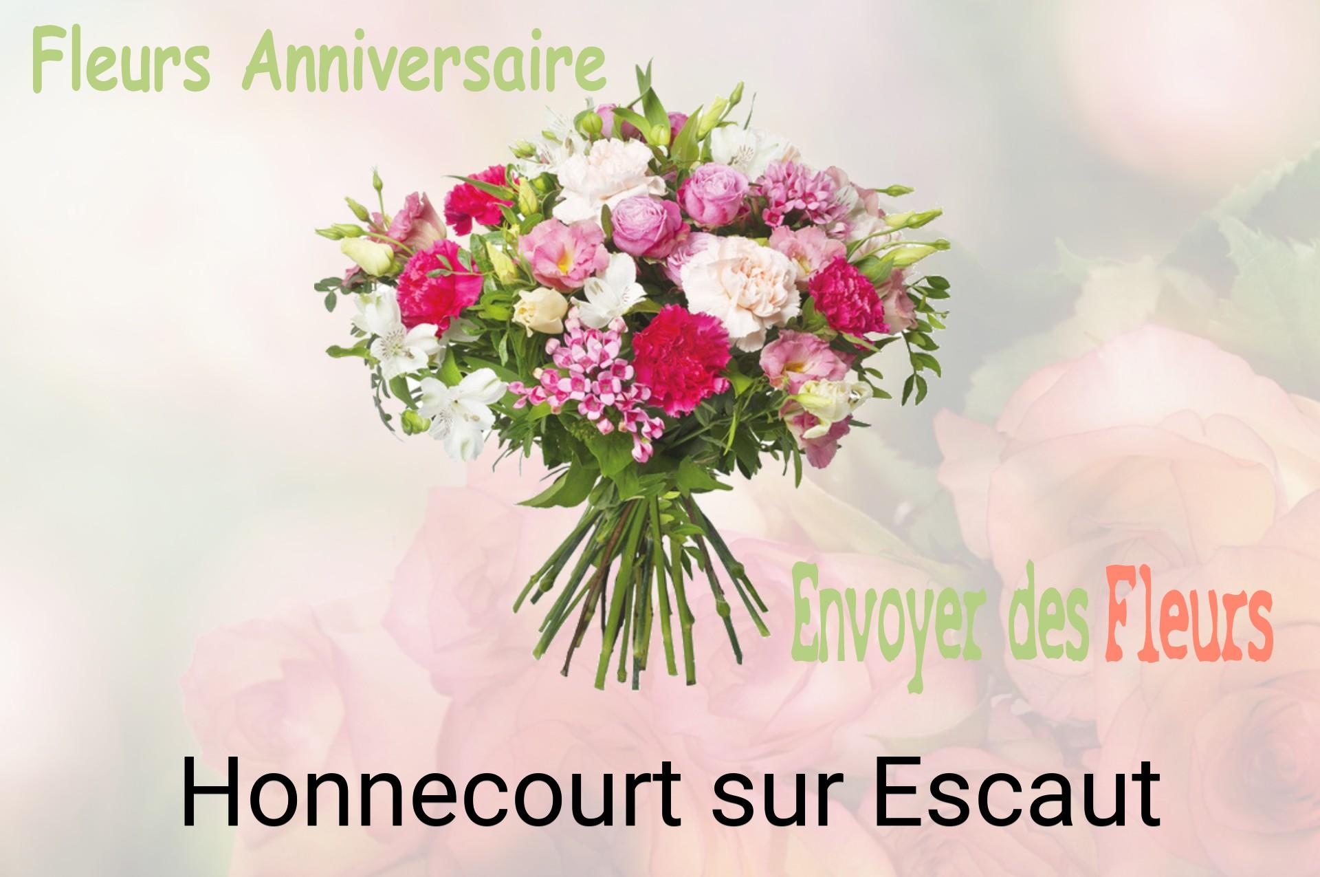 Bouquet de fleurs d’anniversaire livré à Honnecourt-sur-Escaut