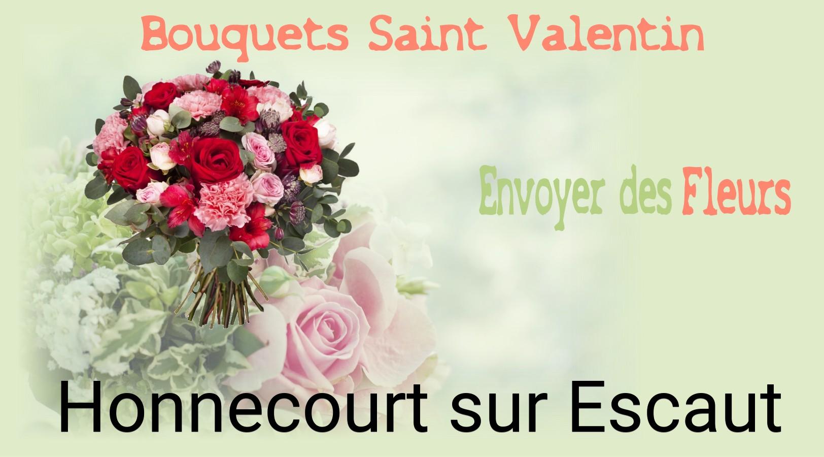 Roses de Saint-Valentin livrées à Honnecourt-sur-Escaut